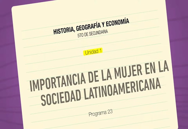 Capítulo N° 23 - Importancia de la mujer en la sociedad latinoamericana